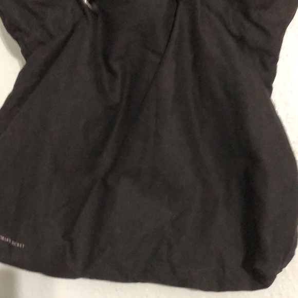 NWT Victoria secret black bag tote large 18x19 inches - Picture 5 of 7